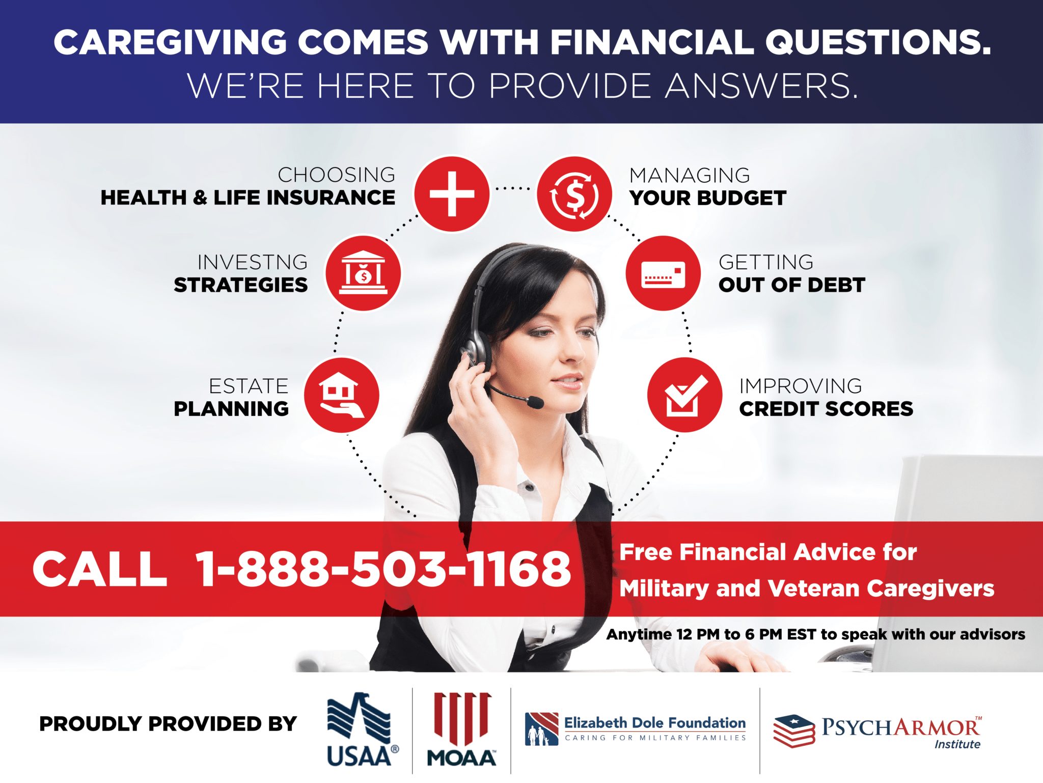 caregiving comes with finanacial questions. We're here to provide answers.